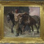 443 4824 OIL PAINTING